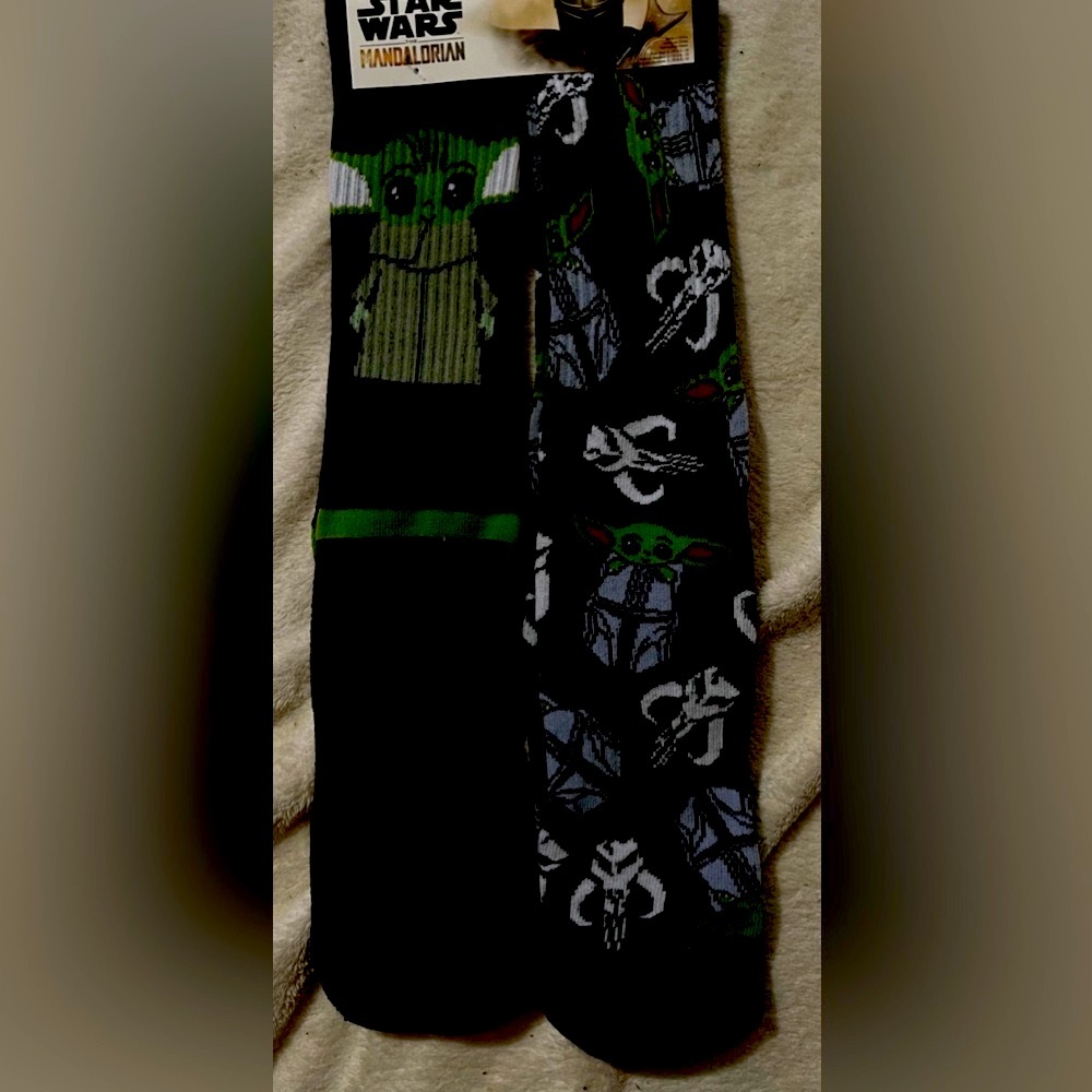 Disney Star Wars The Mandalorian Socks - 2 Pair